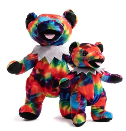 Fab Dog The Grateful Dead Tie-Dye Dancing Bear