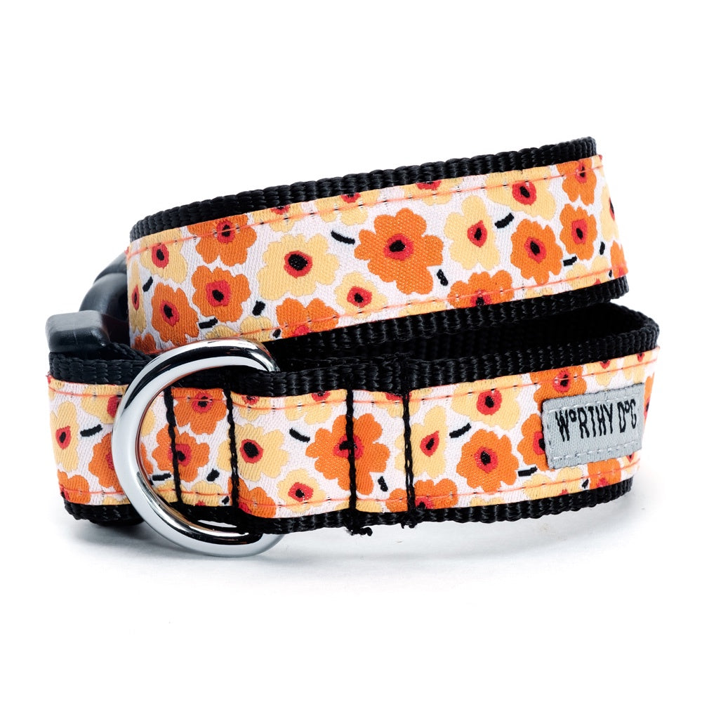 The Worthy Dog Collar - Fleurs