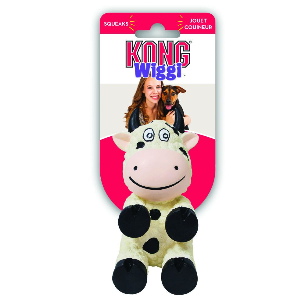 Kong Wiggi Cow Small