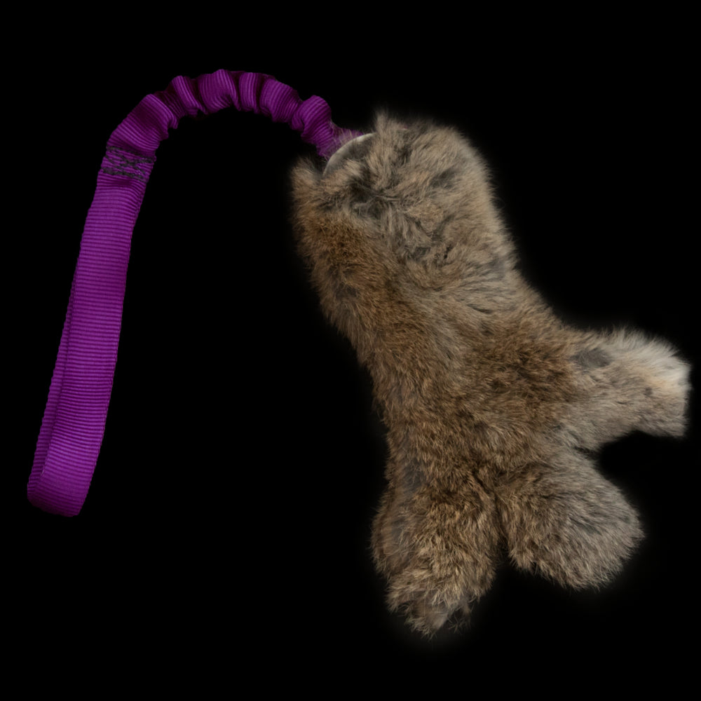TugAwayCuwin Road Kill Toys- Rabbit Fur