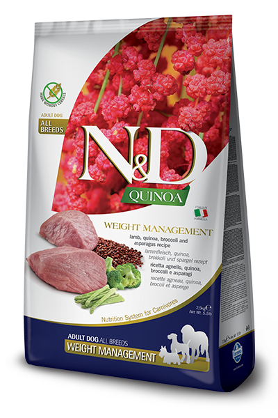 Farmina Quinoa Weight Management Lamb Recipe for Dogs