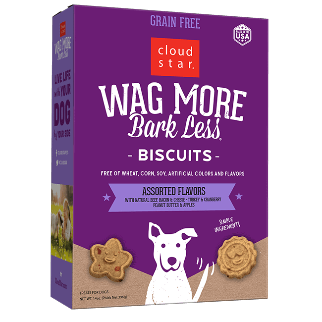 Cloud Star Wag More Bark Less Crunchy Biscuits