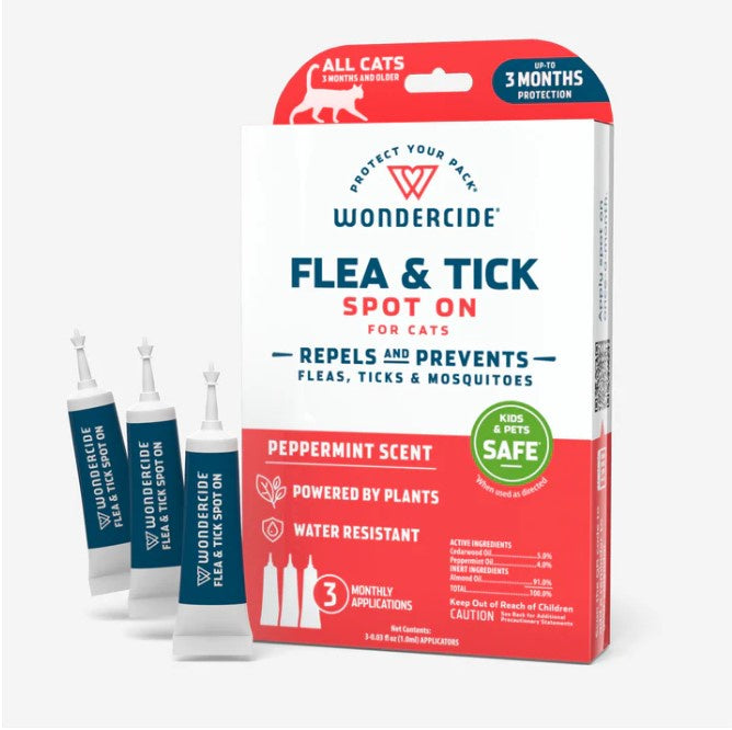 Wondercide Flea & Tick Spot on Preventive for Cats