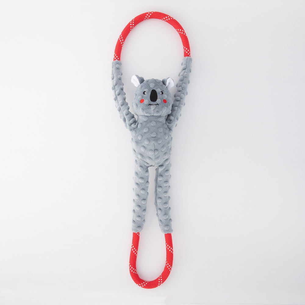 Zippy Paws Rope Tugz - Koala