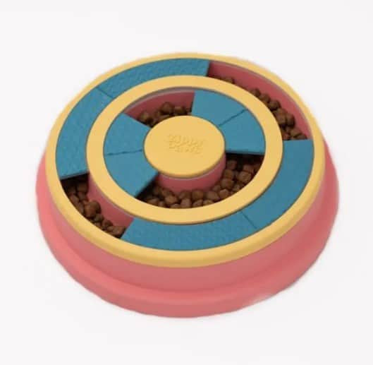 Zippy Paws Puzzler Feeder Bowl - Wagging Wheel