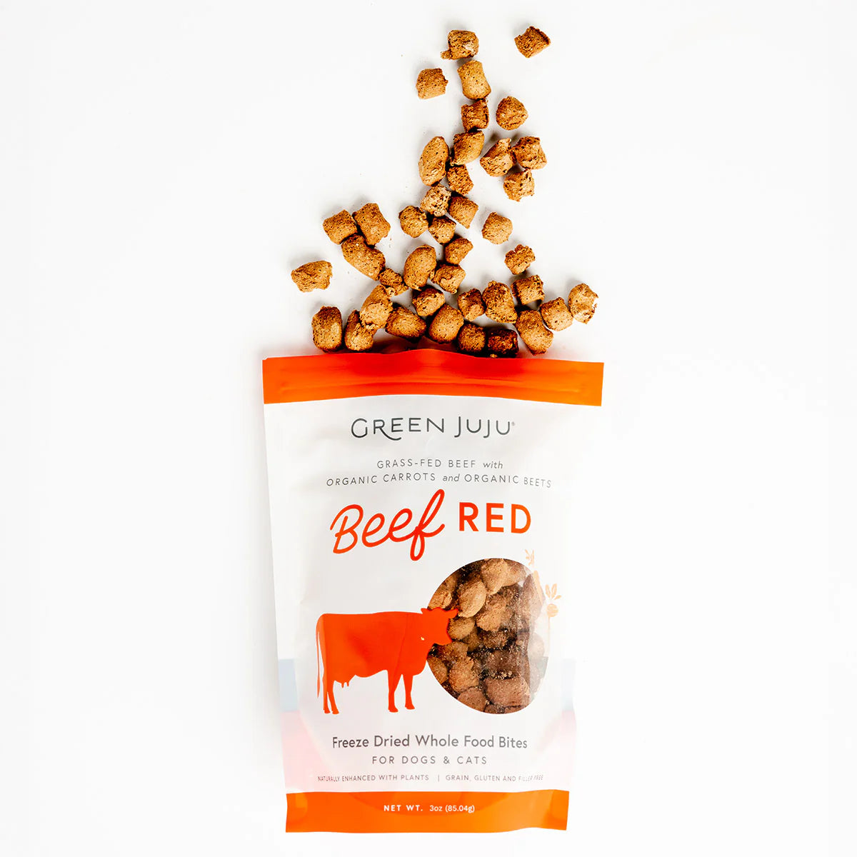 Green Juju Freeze-Dried Beef Red Bites