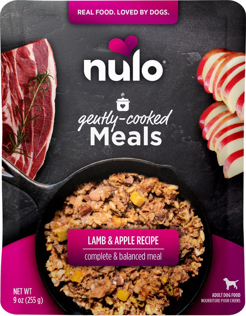 Nulo Dog Gently Cooked Meal for Dogs Lamb & Apple Recipe