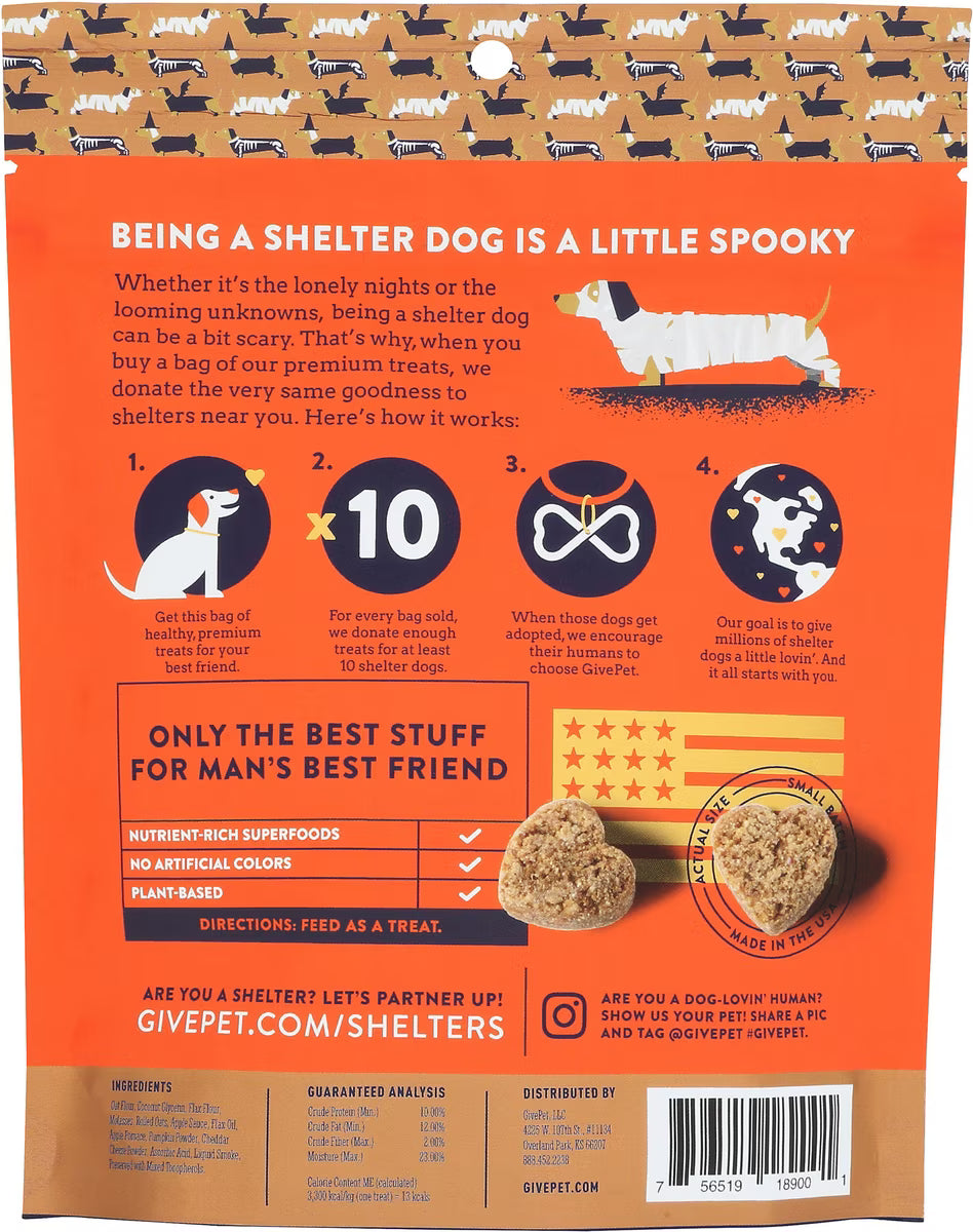 GivePet Love Bites - Apple, Pumpkin & Cheddar Treats