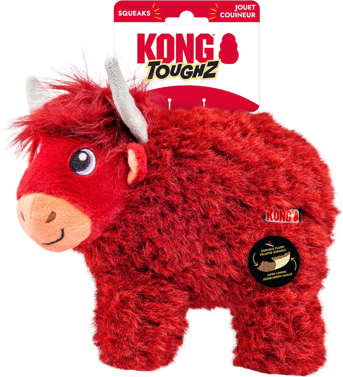 Kong Toughz Hiland Cow - Medium