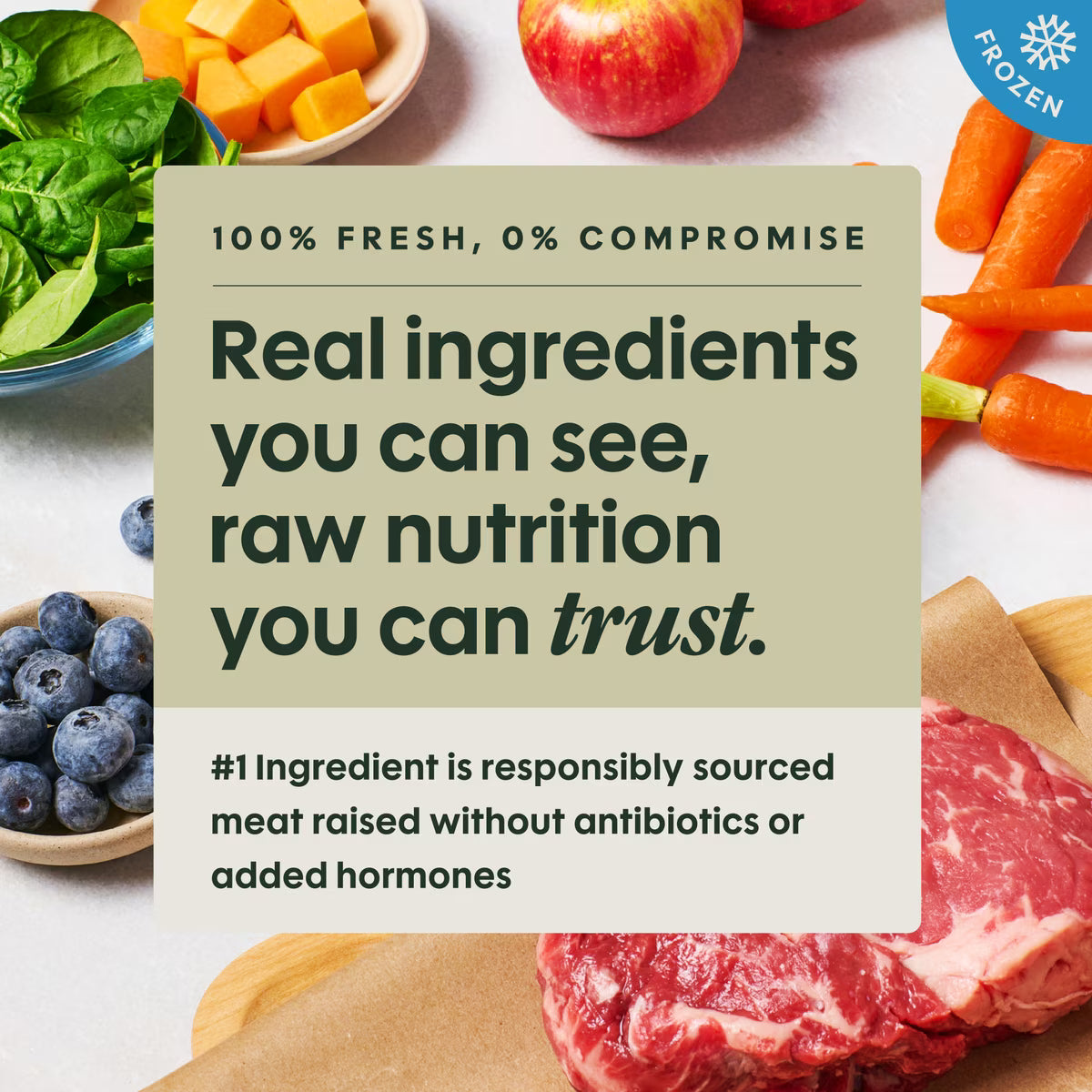 Instinct FreshRaw Meals Variety Pack Dog - 8oz/6pk