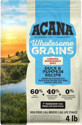 Acana Wholesome Grains Limited Ingredient Dog Kibble