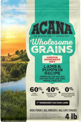 Acana Wholesome Grains Limited Ingredient Dog Kibble