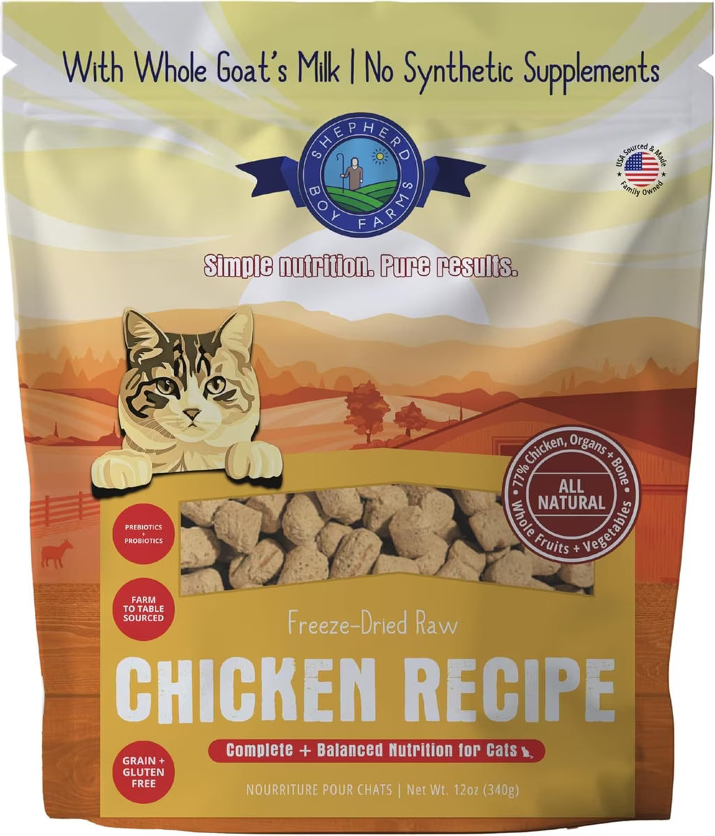 Shepherd Boy Farms Cat Freeze Dried Chicken