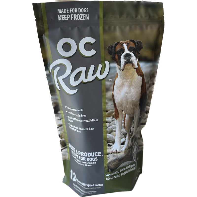OC Raw Duck & Produce