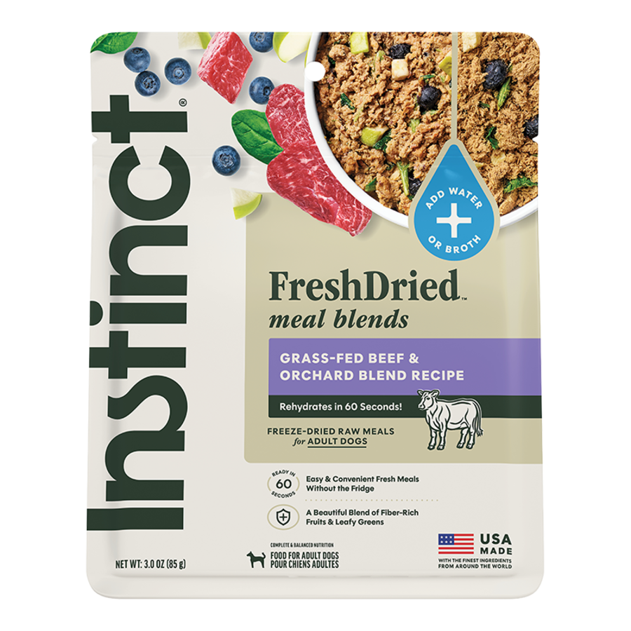 Instinct FreshDried Beef & Orchard Blend