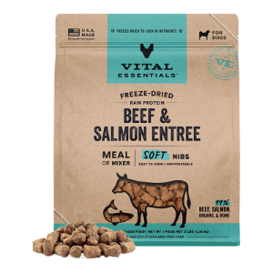 Vital Essentials Soft Nibs Beef & Salmon Entree