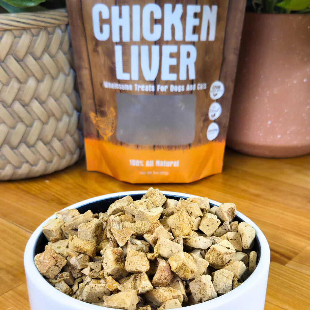 Shepherd Boy Farms Freeze Dried Chicken Liver 3oz