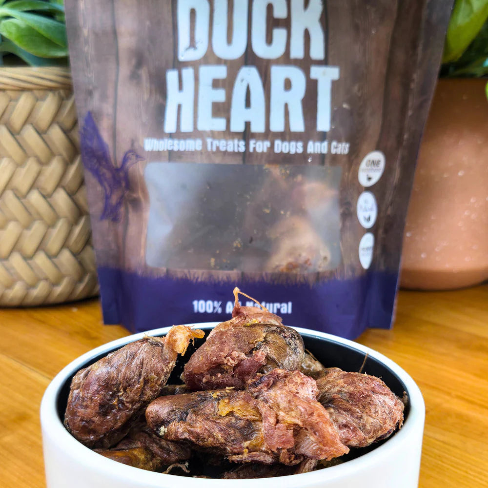 Shepherd Boy Farms Freeze Dried Duck Heart 3oz