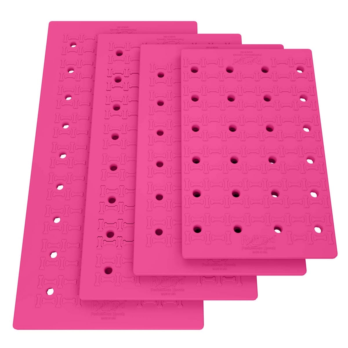 Ruff Land Cushy Ride Kennel Pad - Hot Pink