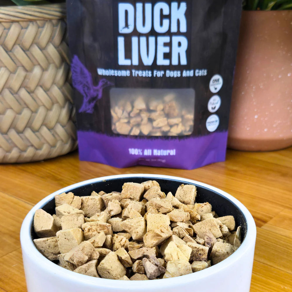 Shepherd Boy Farms Freeze Dried Duck Liver 3oz