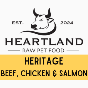 PRE-ORDER Heartland Heritage Beef, Chicken & Salmon - 5 lb Roll/8 Roll Case