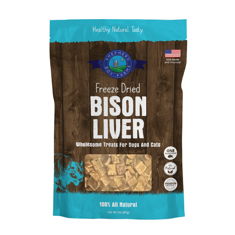 Shepherd Boy Farms Freeze Dried Bison Liver