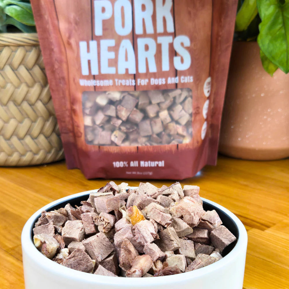 Shepherd Boy Farms Freeze Dried Pork Heart 3oz