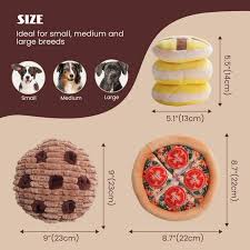 3 Pack Hide and Seek Food Dog Toys
