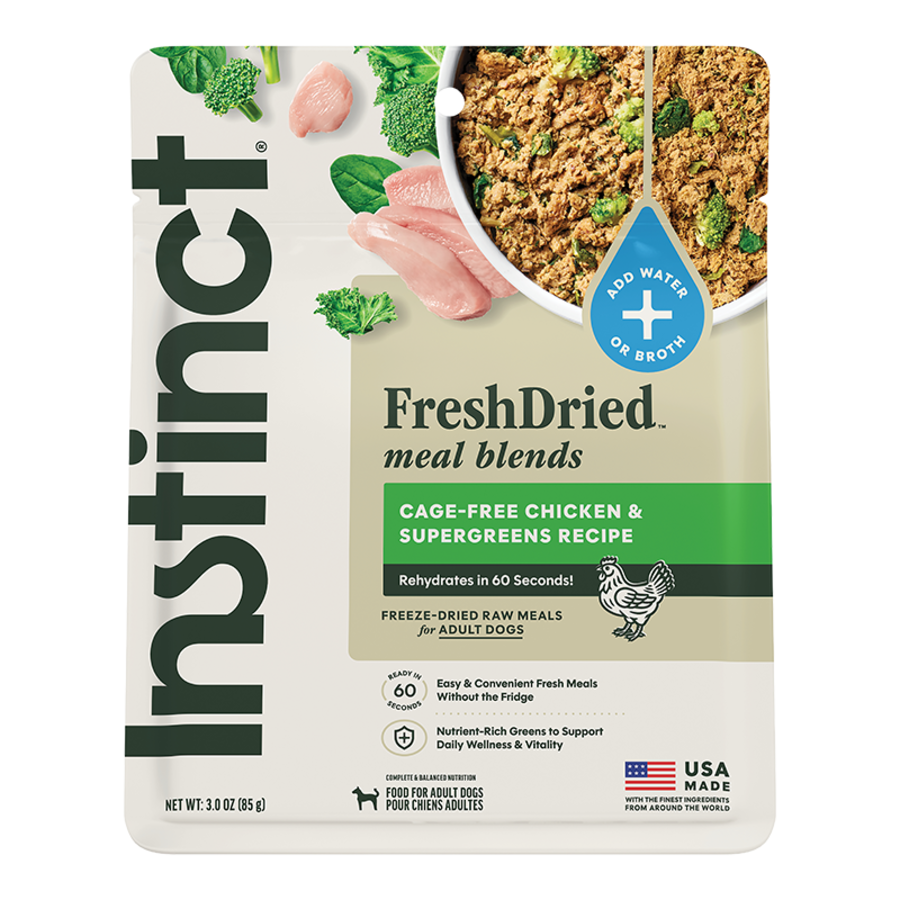 Instinct FreshDried Chicken & Super Greens Blend
