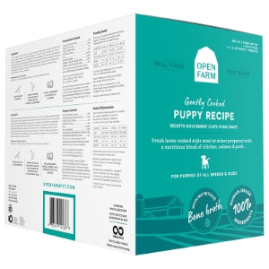 Open Farm Gently Cooked Frozen Dog Food - Puppy