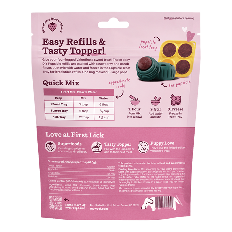 LIMITED EDITION Pupsicle Pop Mix Berry Crush