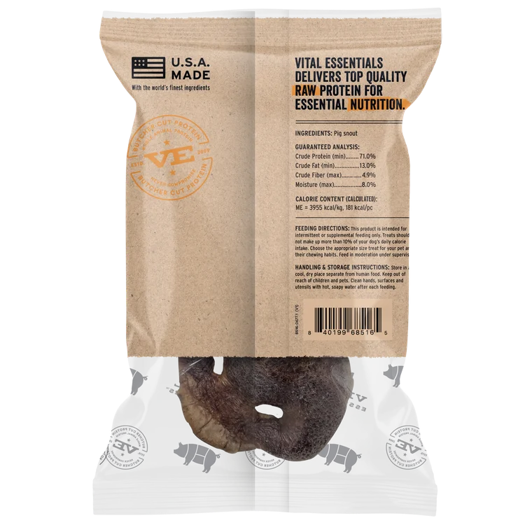 Vital Essentials Raw Bar Pig Snout