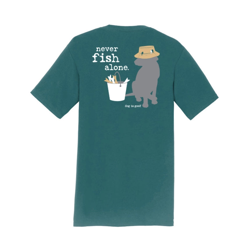 Dog is Good Never Fish Alone T-Shirt