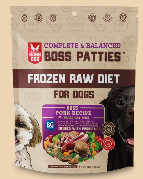 Boss Dog Pork Frozen Diet