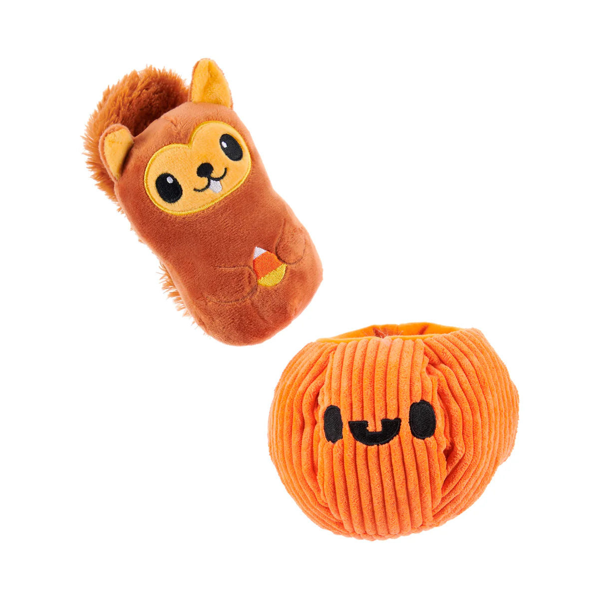 BARK Squirrel O'Lantern Plush Toy