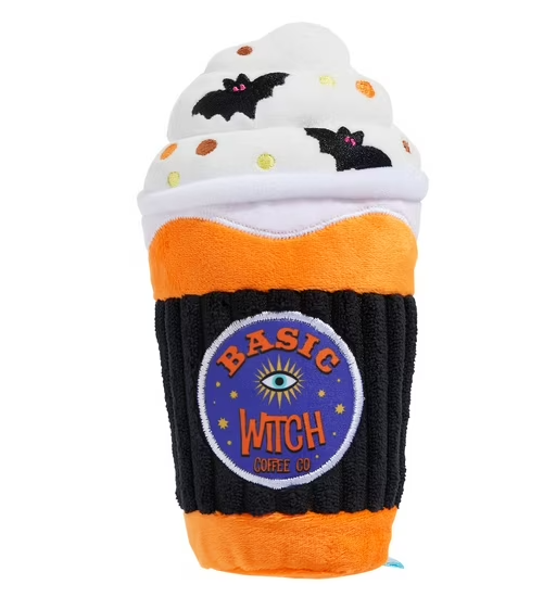 Bark Spooky Boo Brew Plush Dog Toy