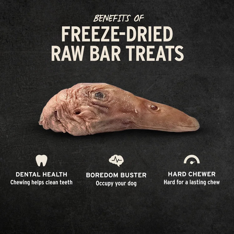 Vital Essentials Raw Bar Duck Head