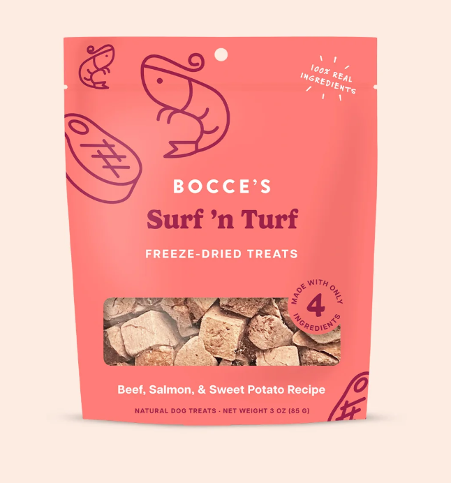 Bocce's Bakery Freeze Dried Surf 'n Turf 3oz