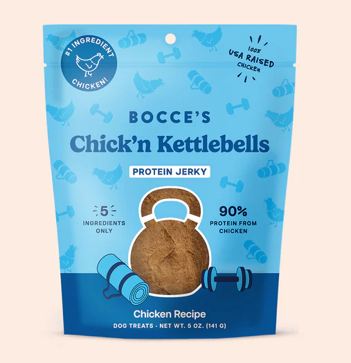 Bocce's Chick'n Kettlebells Protein Jerky