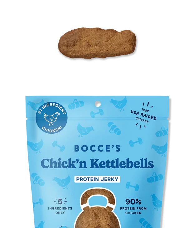 Bocce's Chick'n Kettlebells Protein Jerky