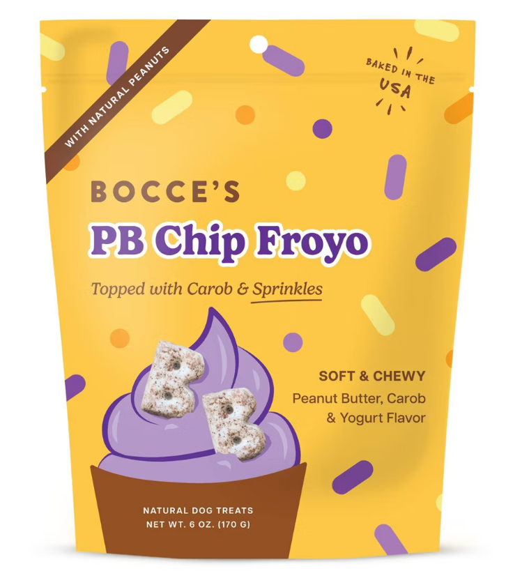 Bocce's Bakery Peanut Butter Chip Froyo