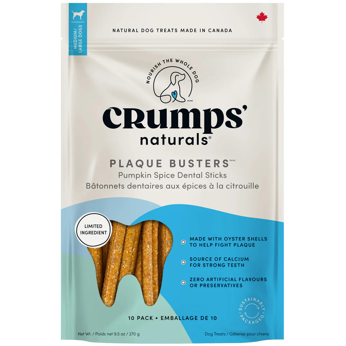 Crumps' Naturals Plaque Busters
