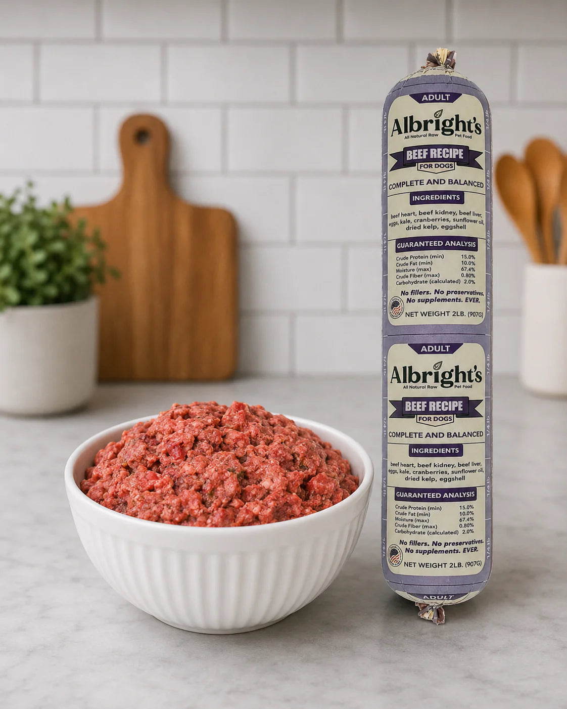 Albright's Beef Complete Diet
