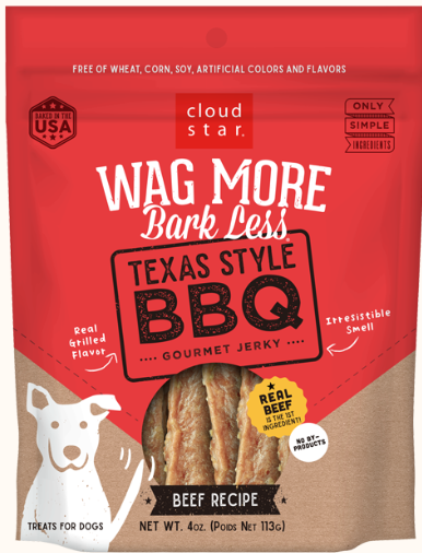 Cloud Star Wag More Bark Less Texas Style BBQ Gourmet Jerkey