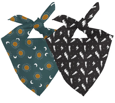 Dog Bandana Co - Blue Moon & Lightning