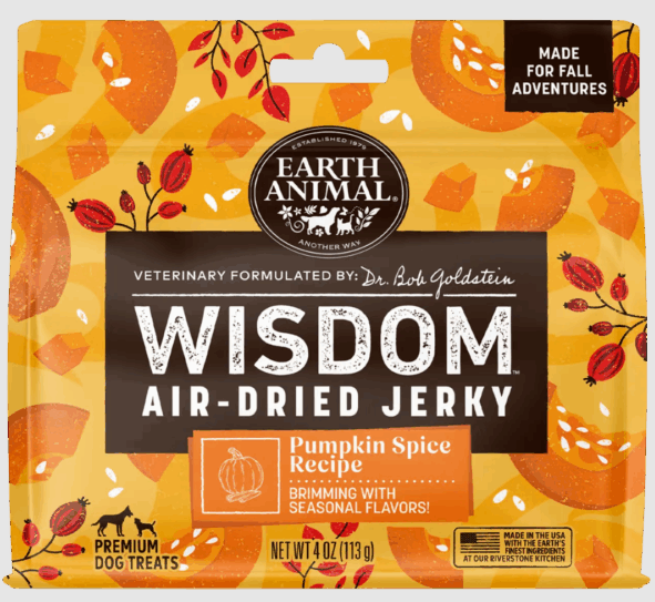 Earth Animal Wisdom Pumpkin Spice Jerky