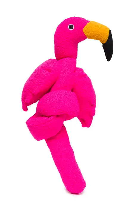 FabDog Twisty Flamingo 2.5ft