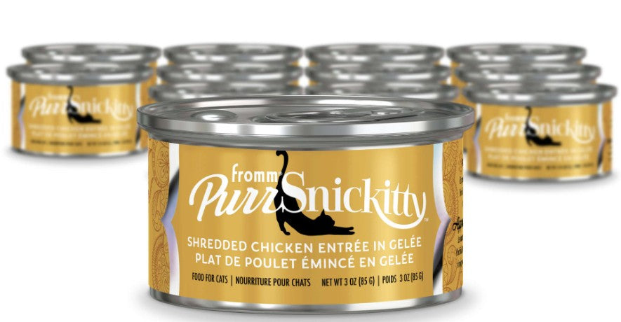 Fromm PurrSnicKitty Shredded Chicken in Gelee 3oz