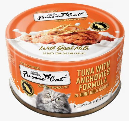 Fussie Cat Tuna with Anchovies in Goat Milk Gravy