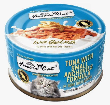 Fussie Cat Tuna with Small Anchovies in Goat Milk Gravy